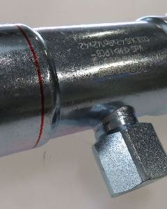 FZ Press tee 42 - 1/2" - 42 mm galv.